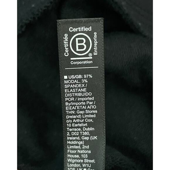 Athleta Balance Jogger Jumpsuit Black Large Tall Casual Comfy Sporty Lounge - Picture 12 of 13